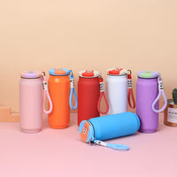 500ml Stainless Steel Insulated Water Bottle with 304 Inner Liner, Pull-Tab Design, Stylish Double-Layer Vacuum