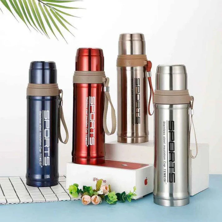 750ml Stainless Steel Vacuum Flask Sports Water Bottle
