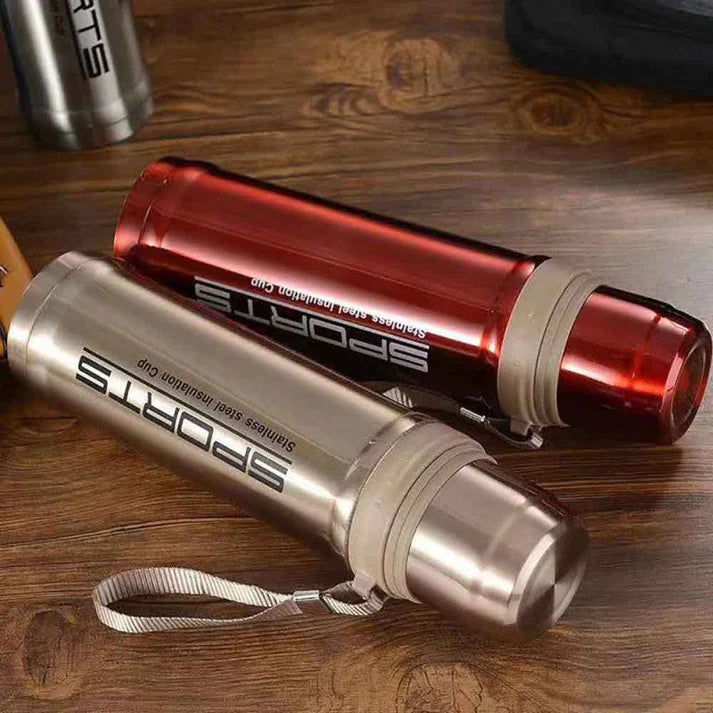750ml Stainless Steel Vacuum Flask Sports Water Bottle
