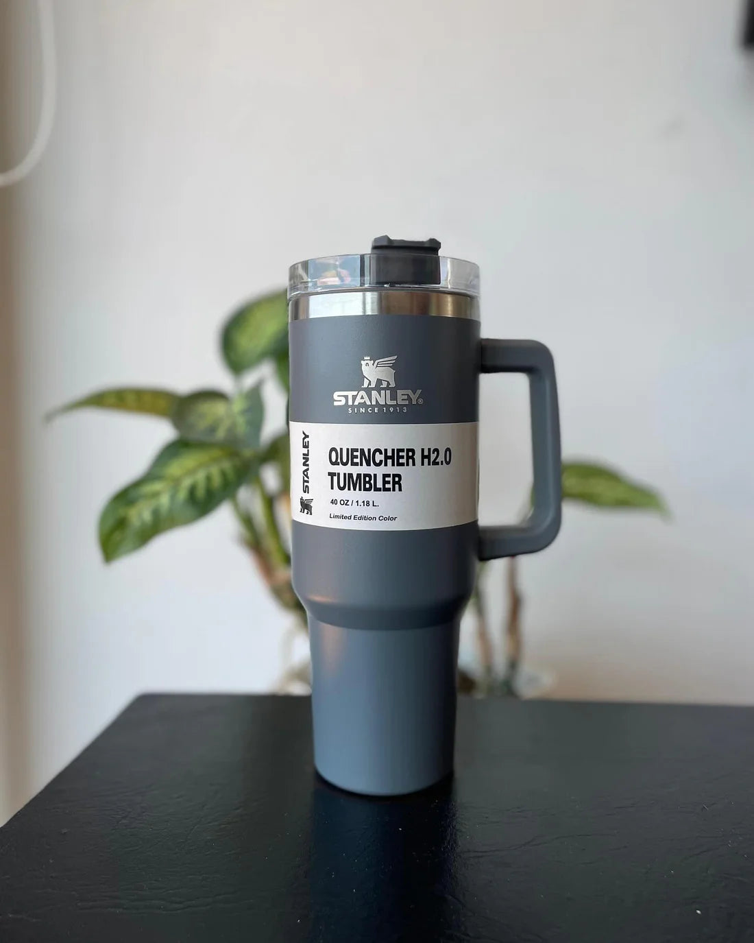 Stanley Quencher H2.0 Tumbler with Handle and Straw 40 oz Insulated Stainless Steel