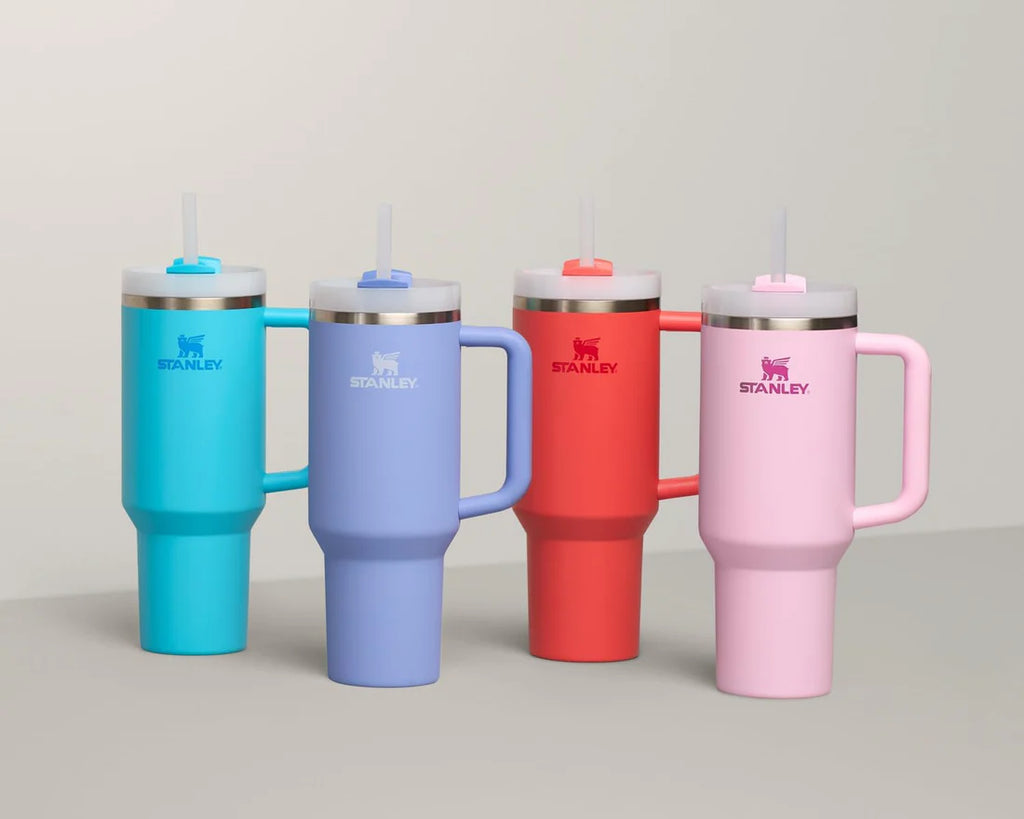 Stanley Quencher H2.0 Tumbler with Handle and Straw 40 oz Insulated Stainless Steel