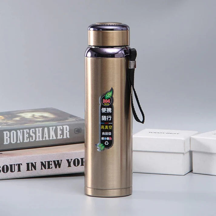 Water Bottle, LeakProof Stainless Steel Vacuum Insulated 800Ml/1000ML