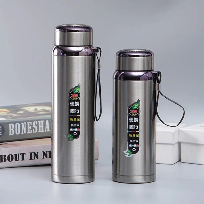 Water Bottle, LeakProof Stainless Steel Vacuum Insulated 800Ml/1000ML