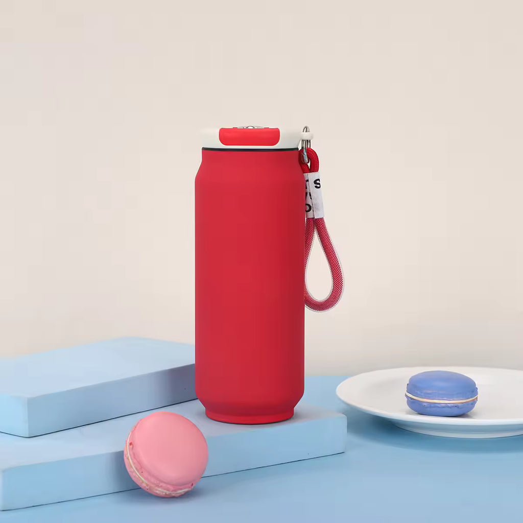 500ml Stainless Steel Insulated Water Bottle with 304 Inner Liner, Pull-Tab Design, Stylish Double-Layer Vacuum