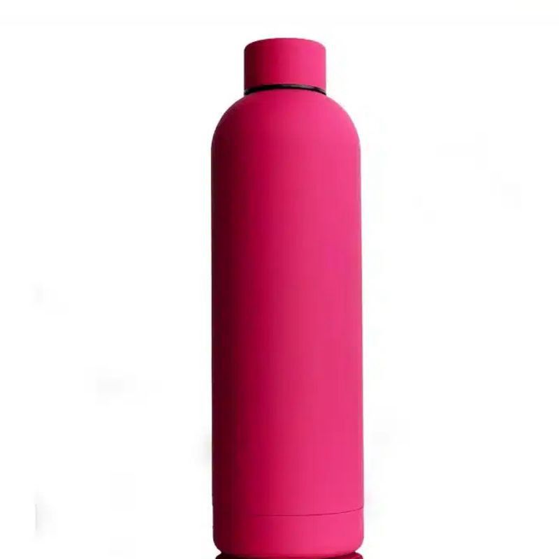 1000ML Matte 304 stainless steel insulated water bottle, water cup, leak proof, portable travel cup, suitable for hot and cold drinks