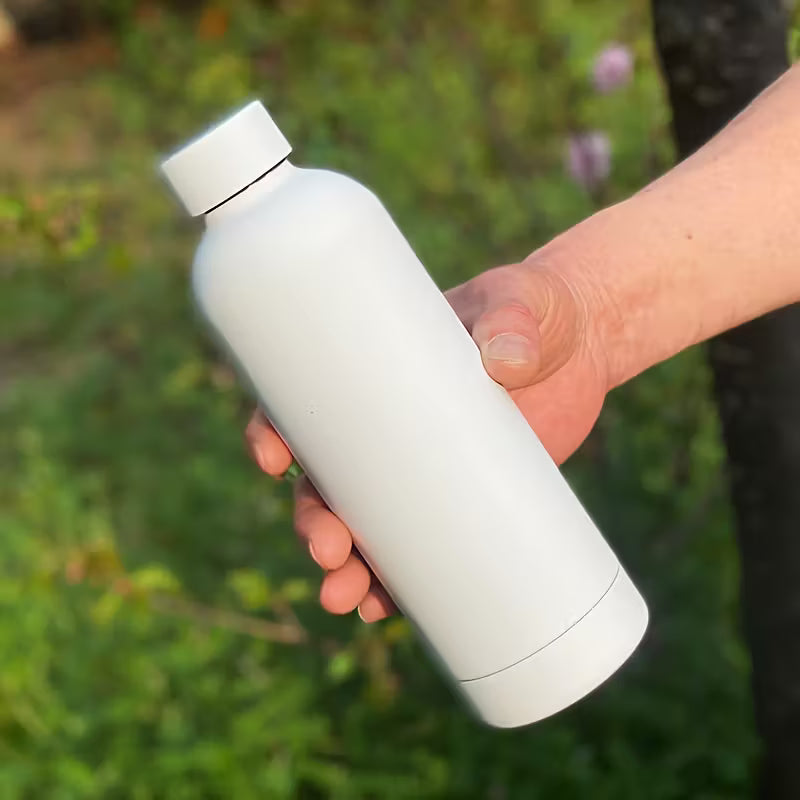 Matte 304 stainless steel insulated water bottle, water cup, leak proof, portable travel cup, suitable for hot and cold drinks,