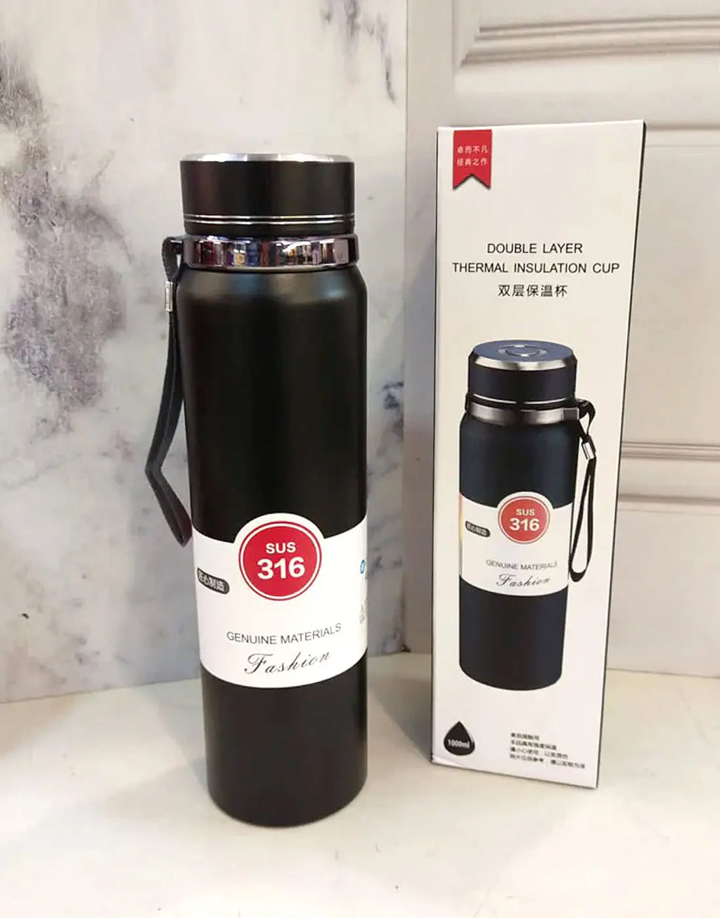 SUS - 316 - Stainless Steel Vacuum Flask - 1000 ML