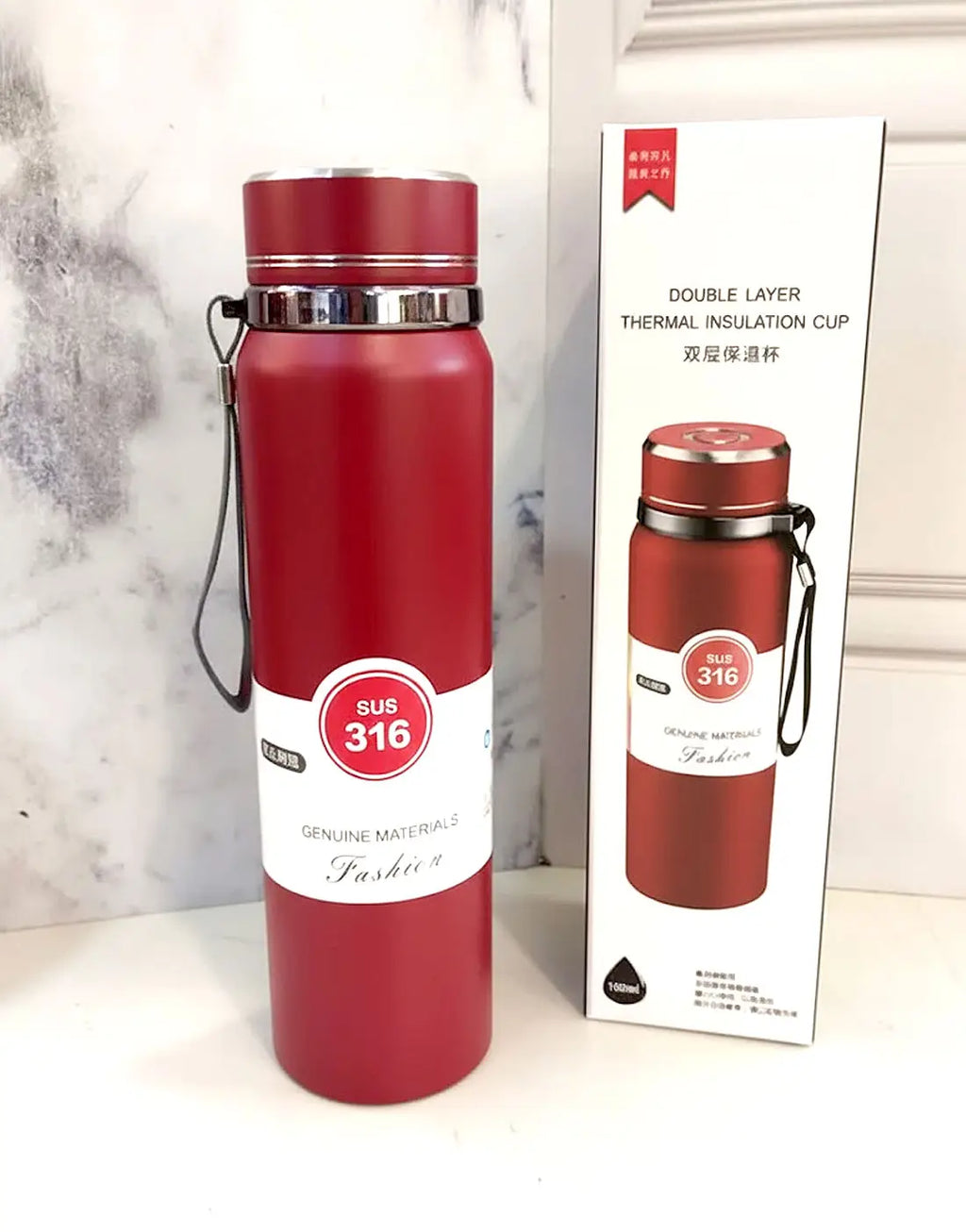 SUS - 316 - Stainless Steel Vacuum Flask - 1000 ML